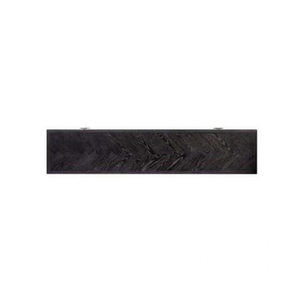 TV-dressoir Blackbone brass 4-deuren 200 (Black rustic)
