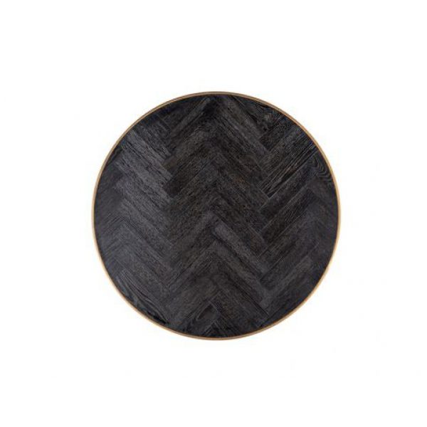 Salontafel Blackbone brass set van 2  (Black rustic)