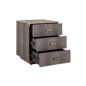 Ladenkast Classio 3-laden  (Brushed Gold)