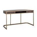 Bureau Classio 2-laden  (Brushed Gold)