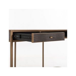 Bureau Classio 2-laden  (Brushed Gold)