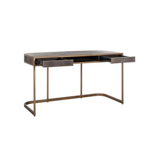 Bureau Classio 2-laden  (Brushed Gold)