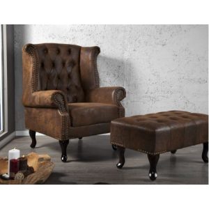 Oorfauteuil Chesterfield William Bruin