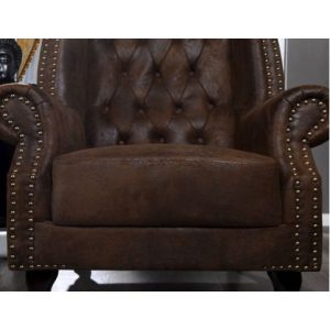 Oorfauteuil Chesterfield William Bruin