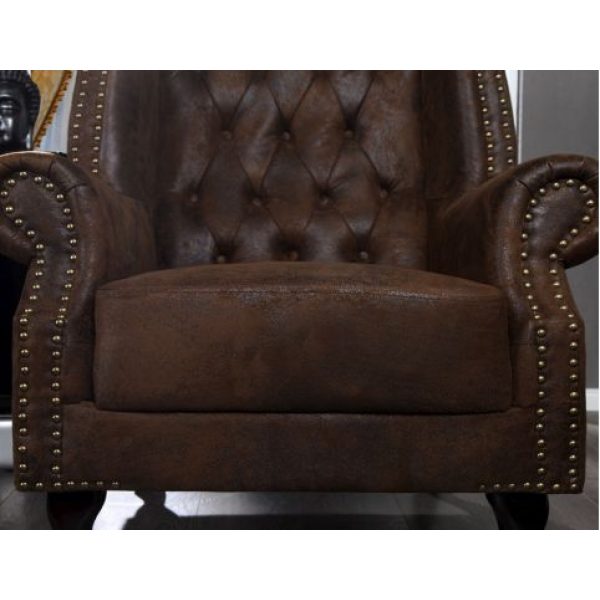 Oorfauteuil Chesterfield William Bruin