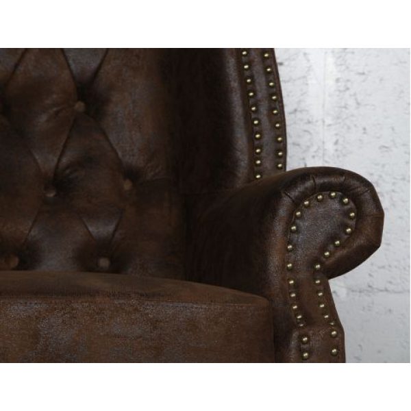 Oorfauteuil Chesterfield William Bruin