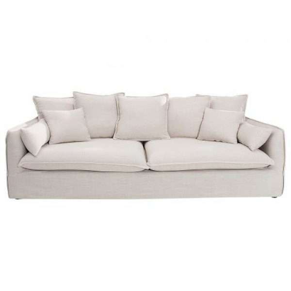 Sofa Heaven Linnen Wit 3-zits