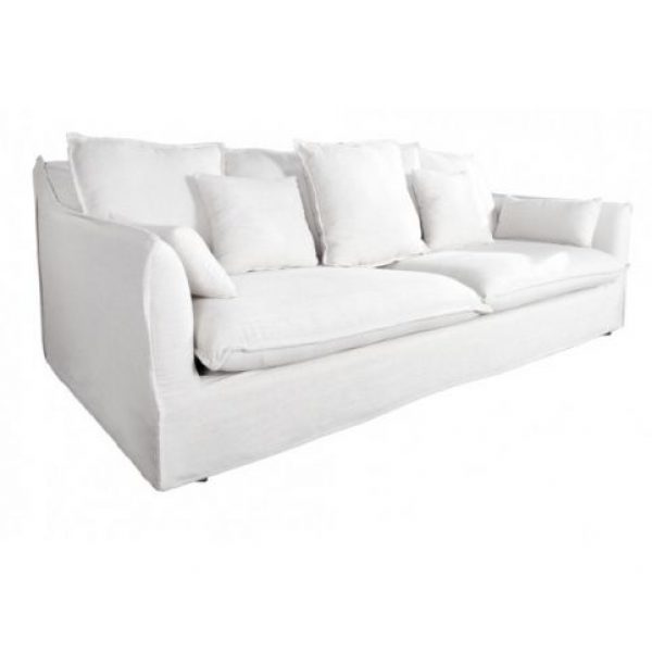 Sofa Heaven Linnen Wit 3-zits