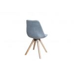 Design Eetkamerstoel Astra Grijs Stof / Hout