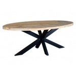 Eettafel Avalon IV Ovaal 300 Mangohout