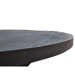 Eettafel Back to Black IV Ovaal 300 Zwart Mangohout