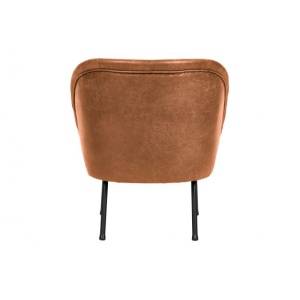 Vogue Fauteuil Leer Cognac