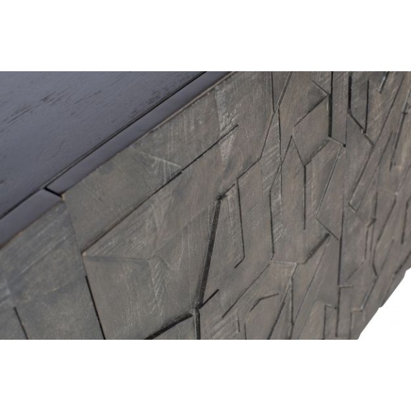 Counter Dressoir Hout Zwart
