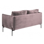 Sofa Bolt 2,5-Zits Roze