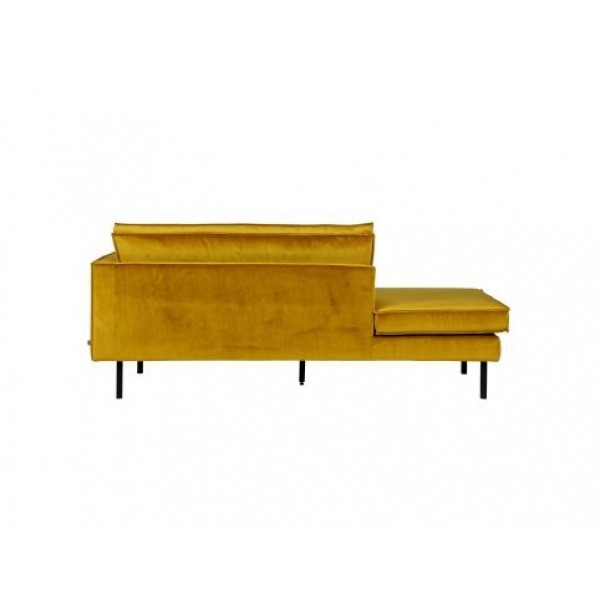 Rodeo Daybed Left Velvet Oker