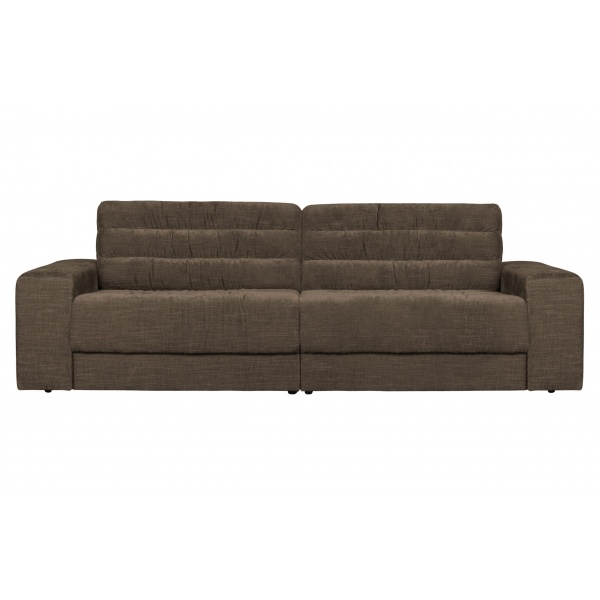 Date 2-zits Bank Vintage Warm Grijs