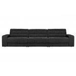 Date 3-zits Bank Vintage Antraciet