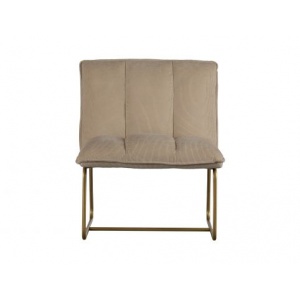 Fie Fauteuil Ribstof Zand