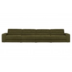 Date 4-zits Bank Vintage Groen