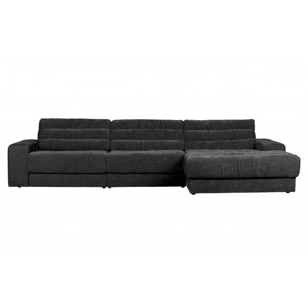 Date Chaise Longue Rechts Vintage Antraciet