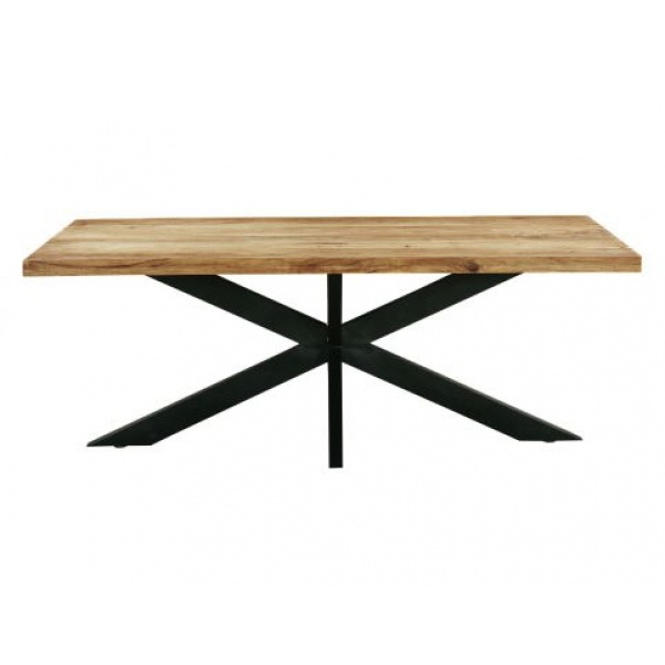 Eettafel Carleon Spider 200 Warm Brown