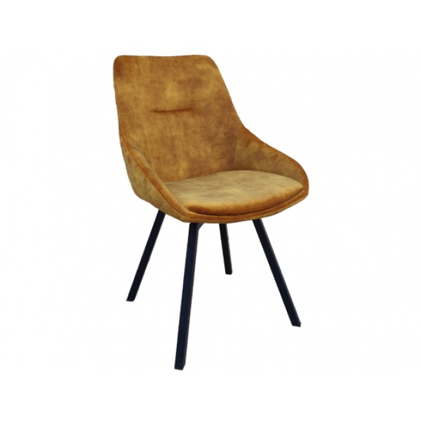 Eetkamerstoel Pim II Velvet Gold
