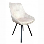 Eetkamerstoel Pim II Velvet Beige