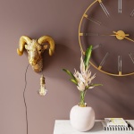 Wandlamp Animal Aries Head