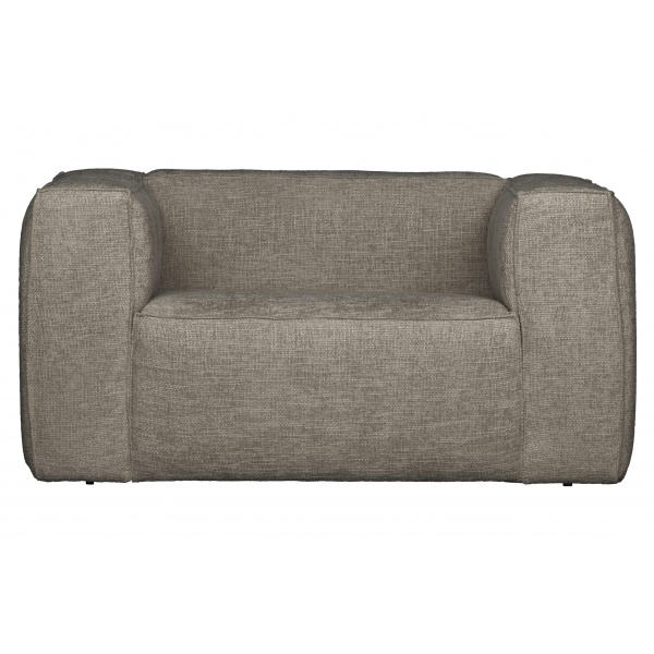 Bean Fauteuil Grove Melange Stof Travertin