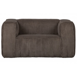 Bean Fauteuil Grove Ribstof Mud