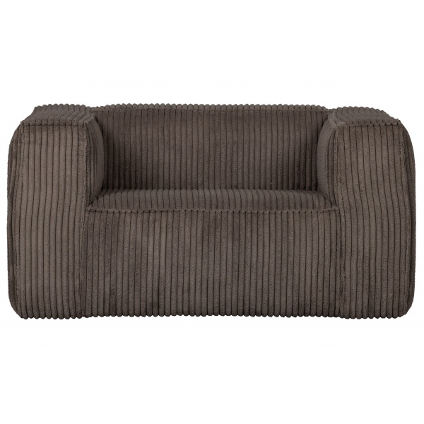 Bean Fauteuil Grove Ribstof Mud