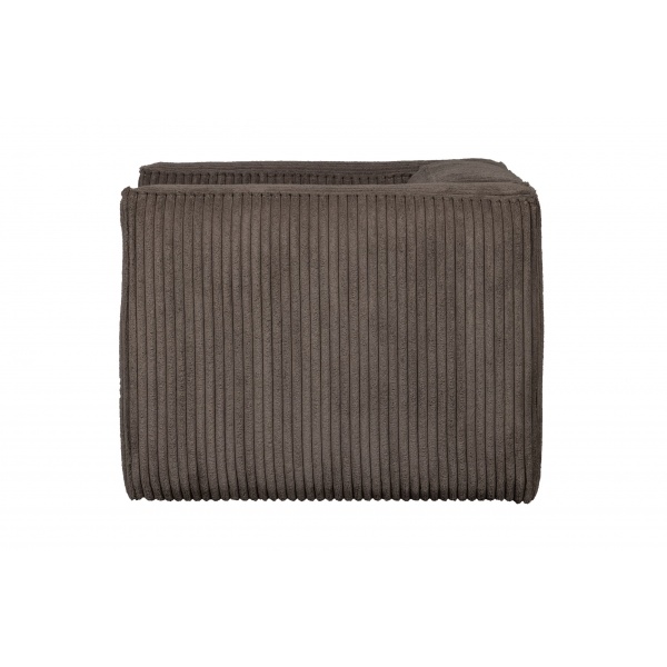 Bean Fauteuil Grove Ribstof Mud