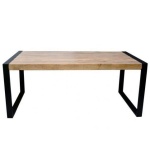 Eettafel New Construction Warm Brown 160 Mangohout