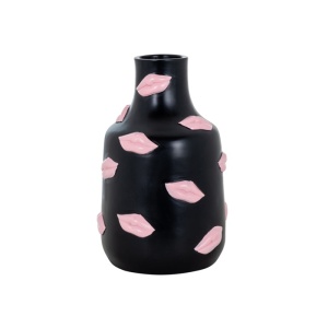 Vaas Kisses zwart klein (Black)