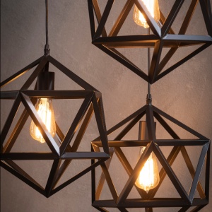 Hanglamp 3L Triangle