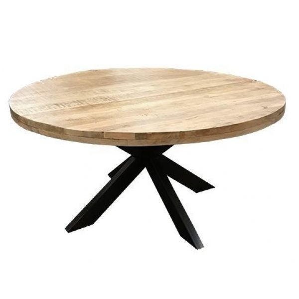 Eettafel David IV Cross 130 Mangohout