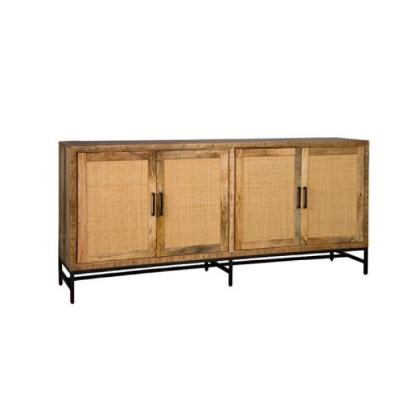 Dressoir Carini Mangohout 4 Deurs