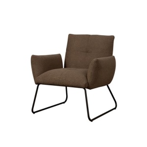 Fauteuil Dante Teddy Donkerbruin