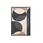 Schilderij Ato Small Black