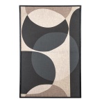 Schilderij Ato Large - Black
