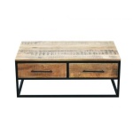Salontafel D'Angelo 4 lades II Mangohout