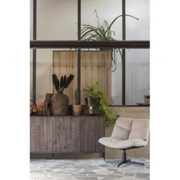New Gravure Dressoir 200 Cm Essen Espresso [fsc]