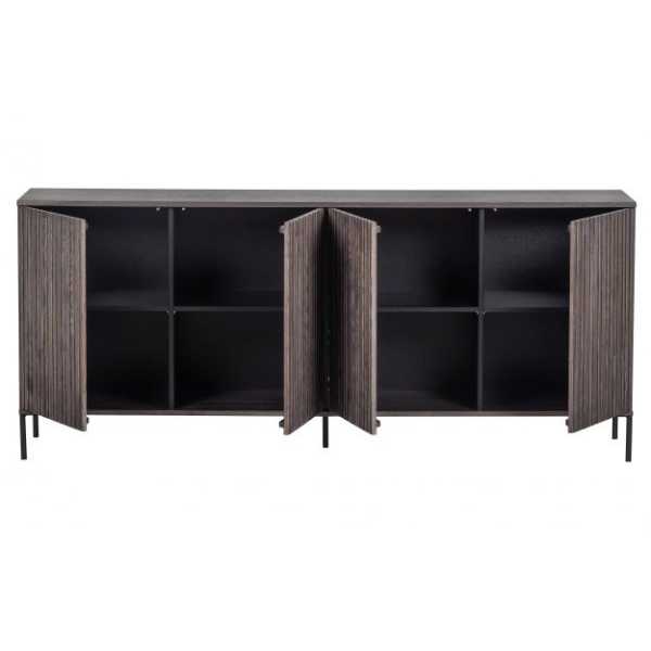 New Gravure Dressoir 200 Cm Essen Espresso [fsc]