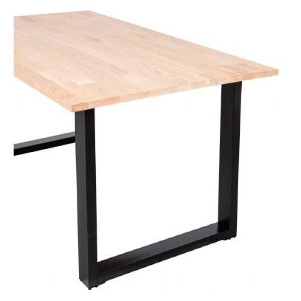 Combi-tablo: Eiken 180x90 & U-poot
