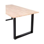 Combi-tablo: Eiken 200x90 & U-poot