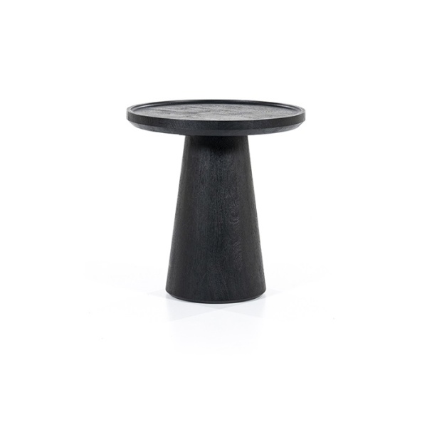 Bijzettafel Ron 46 cm Zwart