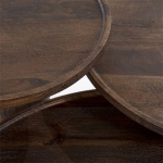 Salontafel Ron 66 cm Bruin