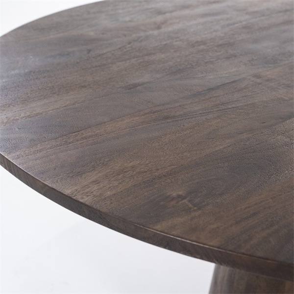 Eettafel Aron Rond 130 Bruin