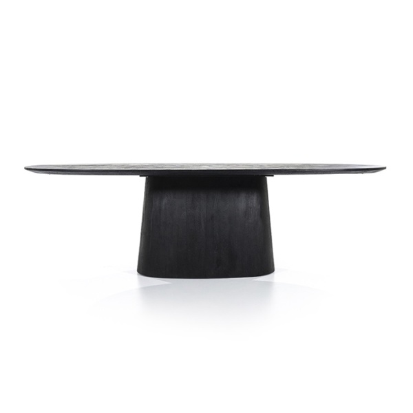 Eettafel Aron Ovaal 250 Zwart