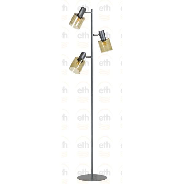 Vloerlamp Sledge Glass 3L Green Glas